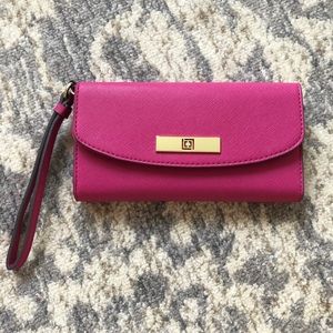 Liz Claiborne Pink Wristlet